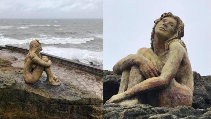 Se terminó el misterio de la mujer mirando al mar, que tuvo en vilo a los marplatenses 