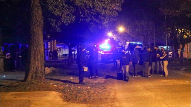 El asesinato fue cerca de las 19.30 en la vecina ciudad.