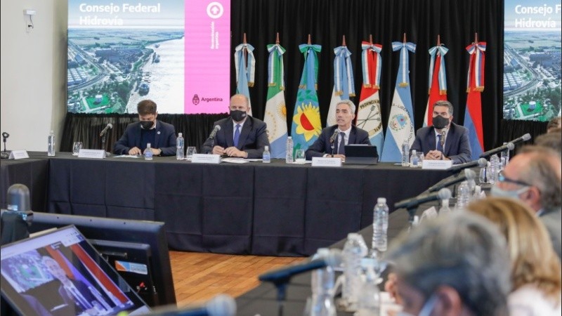 La cumbre por la hidrovía este lunes en Rosario
