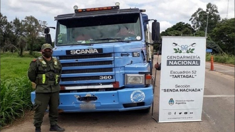 Los cargamentos de soja eran trasladados sin documentación respaldatoria ni carta de porte legal.           