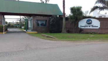 El robo se registró en un barrio privado de Pueblo Esther.