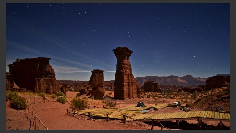 Talampaya al anochecer