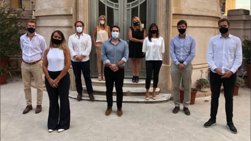 Las nuevas autoridades de la Fundación.