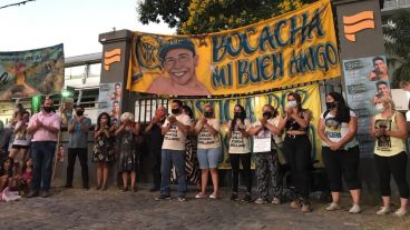 El acto se realizó este miércoles al atardecer.