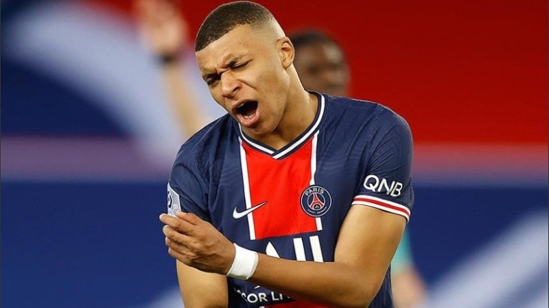  Kylian Mbappé juega en el Paris Saint Germain está valuado en 185 millones de euros