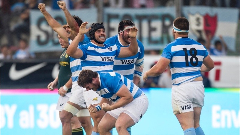 Los Pumas se preparan para la Copa del Mundo de Francia.