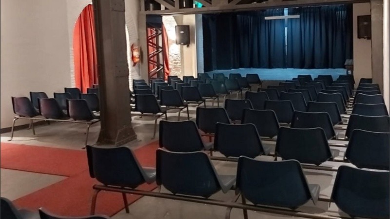 La sala Nicasio Oroño fue puesta en valor en 2019.