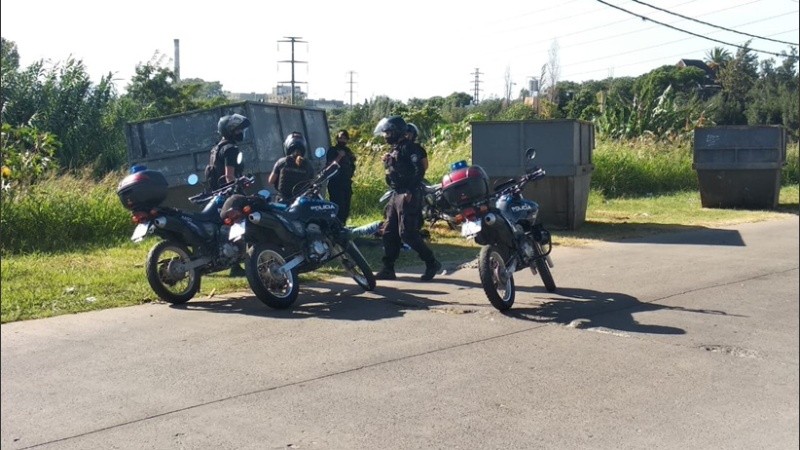 El operativo culminó a la altura de Circunvalación.