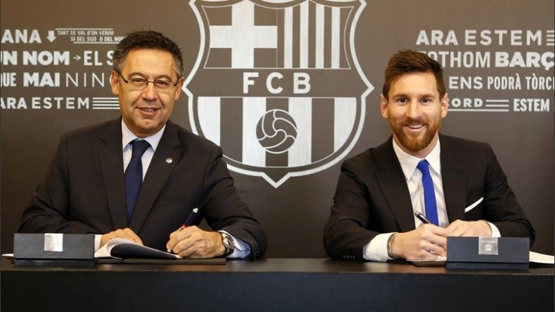 El expresidente del club catalán desmintió acusaciones.