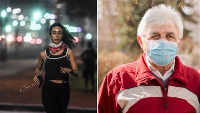 Distintos grados de cuidado frente a la Pandemia, según las edades.