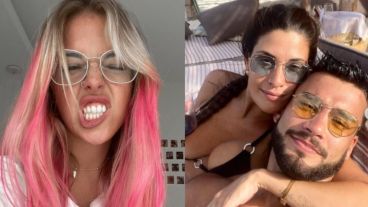 Nati Jota, Ivana Nadal y Bruno Siri.