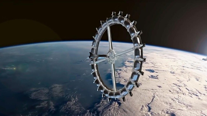 La compañía pretende construir la primera estación espacial habitable.