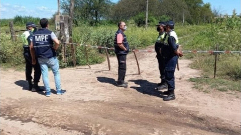 El lugar en que ocurrió el aberrante suceso. 