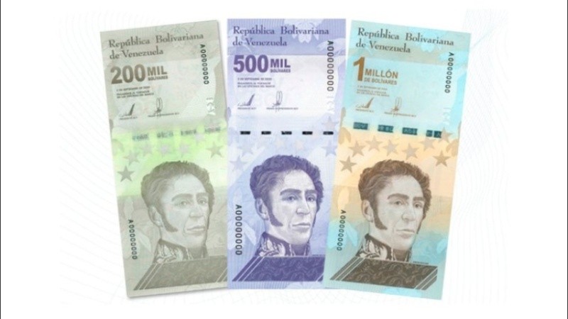 Las tres nuevas especies monetarias tendrán en su anverso la imagen del Simón Bolívar.