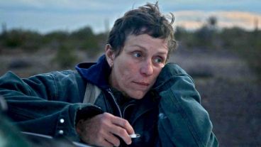 "Nomadland" ganó cuatro premios Bafta: mejor película, mejor dirección, mejor dirección de fotografía y mejor actriz protagonista.
