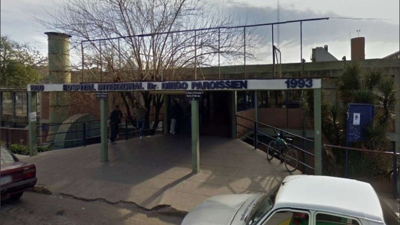 La pequeña fue internada de urgencia en el hospital Paroissien de Isidro Casanova. 