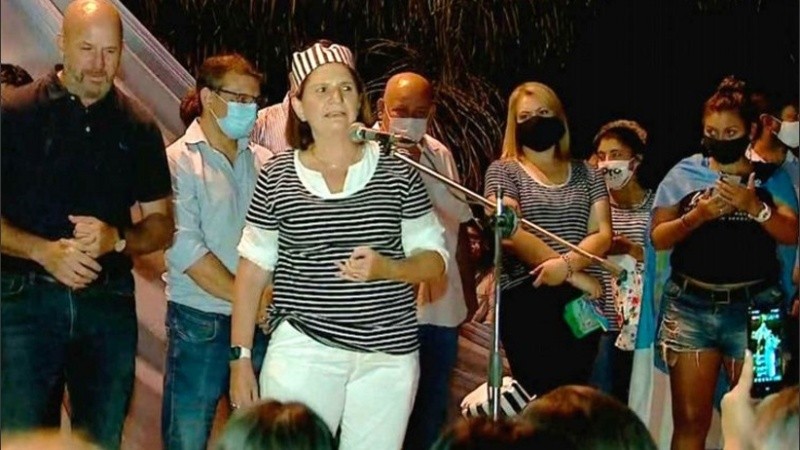 El particular look de Patricia Bullrich en Formosa