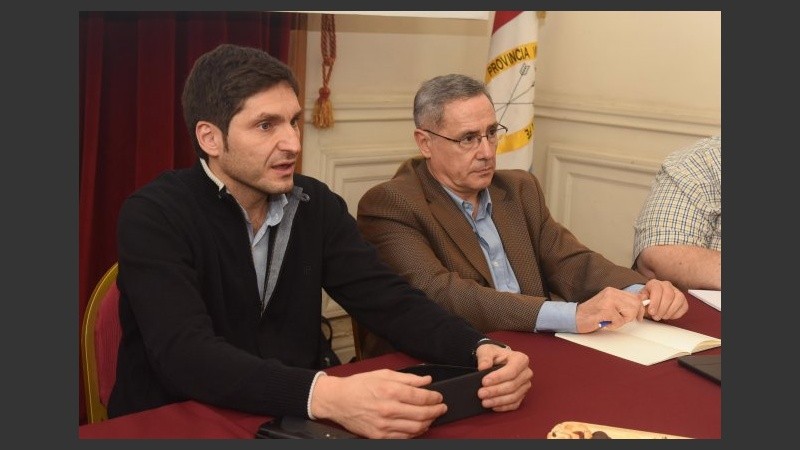 Pullaro y Sain, cuando trabajaban juntos en investigaciones