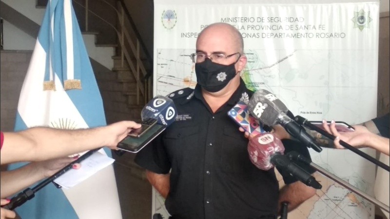 Adrián Forni, jefe de Policía de Rosario.