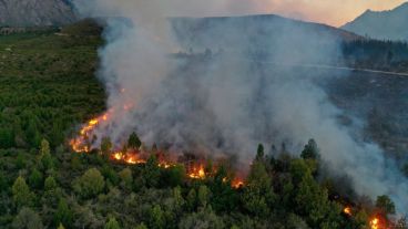 Los incendios se originaron de manera simultanea "en siete localidades distintas".