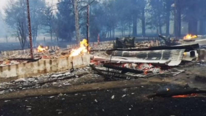 En Chubut trabajan 112 brigadistas de incendios forestales convocados por el Servicio Nacional del Manejo del Fuego del Ministerio de Ambiente.