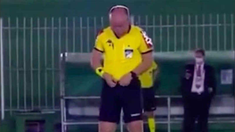 El hecho ocurrió en la Copa Brasil.