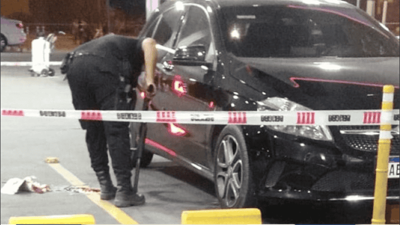 El abogado herido fue trasladado de urgencia por el Sies al hospital Eva Perón.