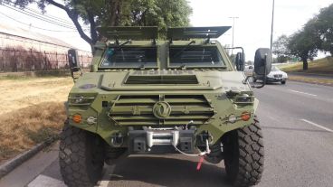 El desembarco representa un 10 por ciento más de los efectivos que ya estaban.