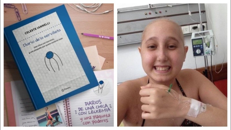 La joven escribía sus momentos en servilletas del baño donde estaba internada.