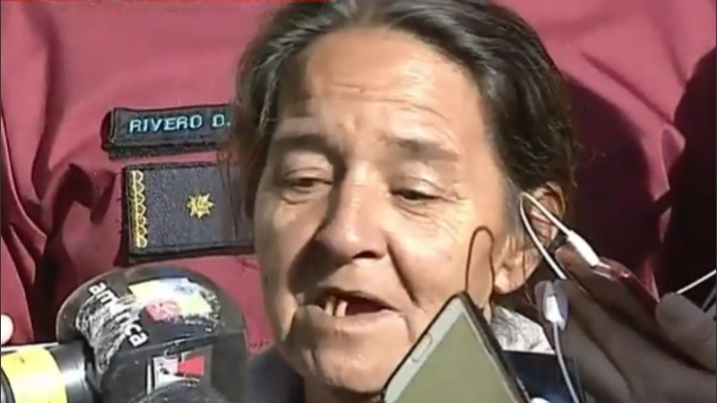 Élida expresó sus emociones tras conocer el paradero de su nietita. 