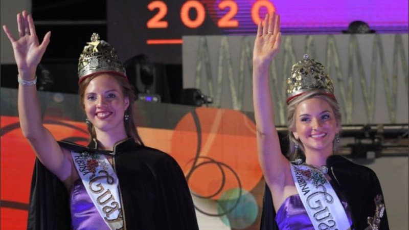 Sofía grangetto, representante de Dorrego, fue elegida reina de la vendimia de Guaymallén 2020.