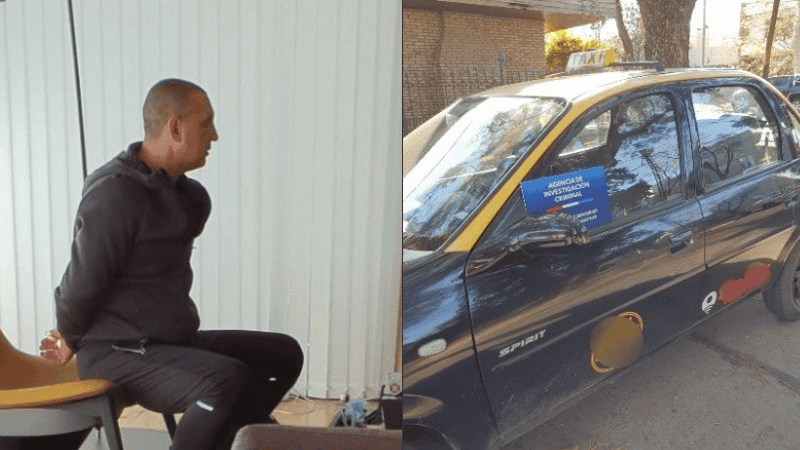 Bracamonte fue detenido en junio de 2020 y le secuestraron dos taxis.