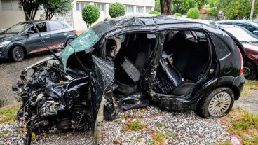 En el choque murió David Pizorno, de 43 años, y su hijo Valentino, de 8.