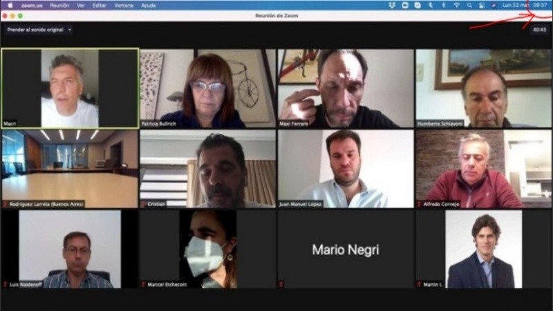 La cara de Macri, objeto de bromas y repudio. 