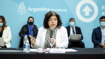 La ministra de Salud habló tras la llegada del último lote de vacunas Sputnik V.