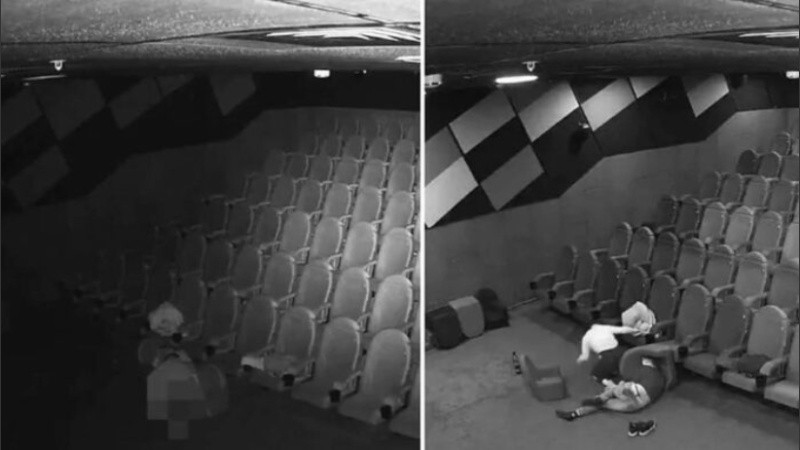 Algunos usuarios se quejaron ante la falta de la seguridad de ese cine.