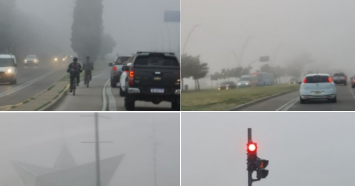 Mirá: enormes bancos de niebla en la zona complicaron la visibilidad ...