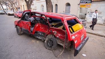 El conductor del Duna murió en el acto, allá por 2017.