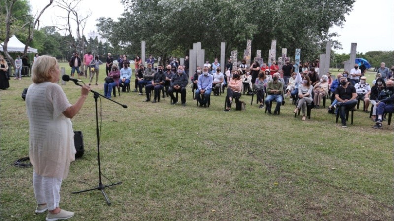 El acto comenzó pasadas las 9.30.