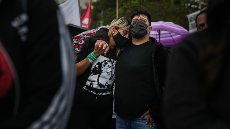 Menos gente que otros años pero el reclamo firme de memoria, verdad y justicia. 