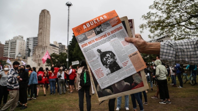Menos gente que otros años pero el reclamo firme de memoria, verdad y justicia. 
