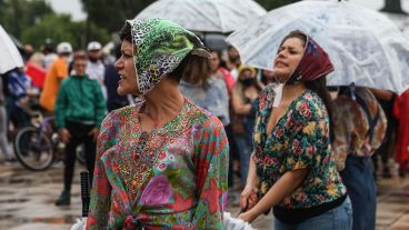 Menos gente que otros años pero el reclamo firme de memoria, verdad y justicia.