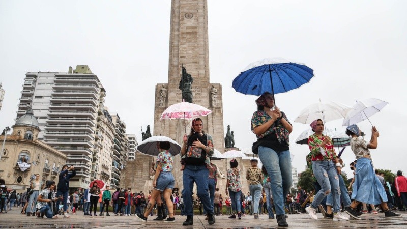 Menos gente que otros años pero el reclamo firme de memoria, verdad y justicia. 