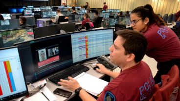 CABA inauguró un mega centro de vigilancia