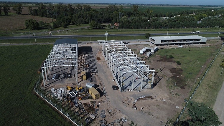 Construcción de la nueva sede de Depaoli Trosce