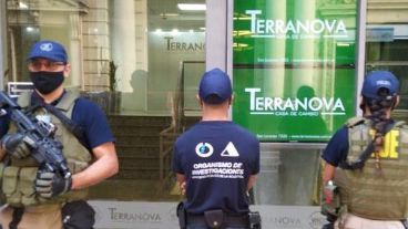 Terranova, la financiera de Fernando Riccomi, allanada esta semana.