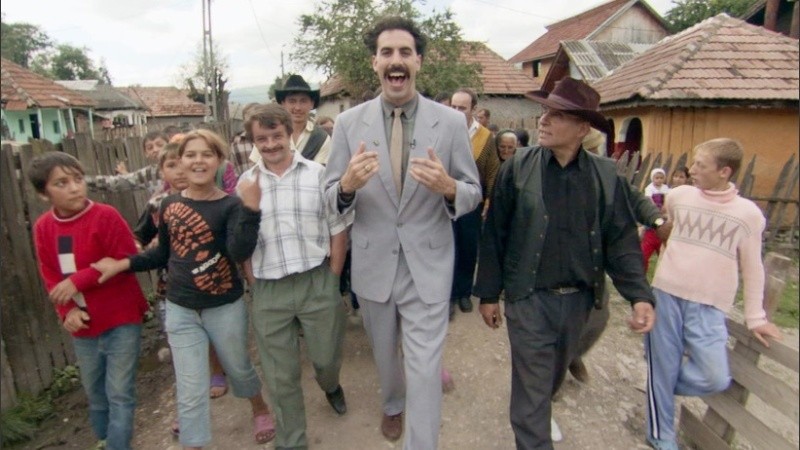 “Borat Subsequent Moviefilm: Delivery of Prodigious Bribe to American Regime for Make Benefit Once Glorious Nation of Kazakhstan”, es el título de la secuela escrita y protagonizada por Sacha Baron Cohen