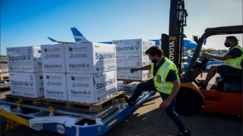 El Gobierno destacó que, con la llegada de estas 300 mil, Argentina 