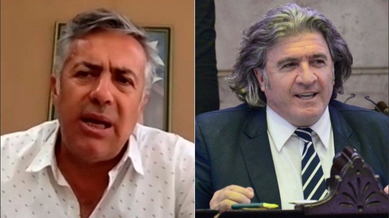 El ex gobernador Cornejo y el diputado Ramón, enfrentados por el 