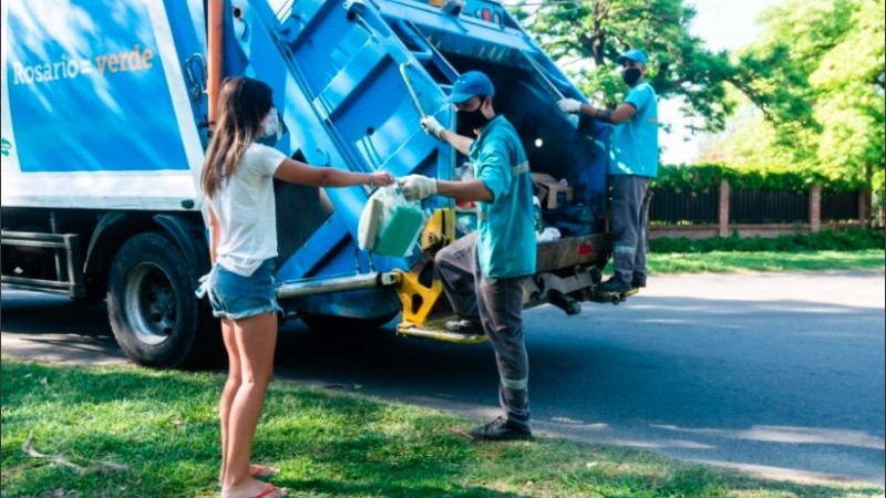 Solicitan sacar los residuos en los horarios en los que pasa el recolector.